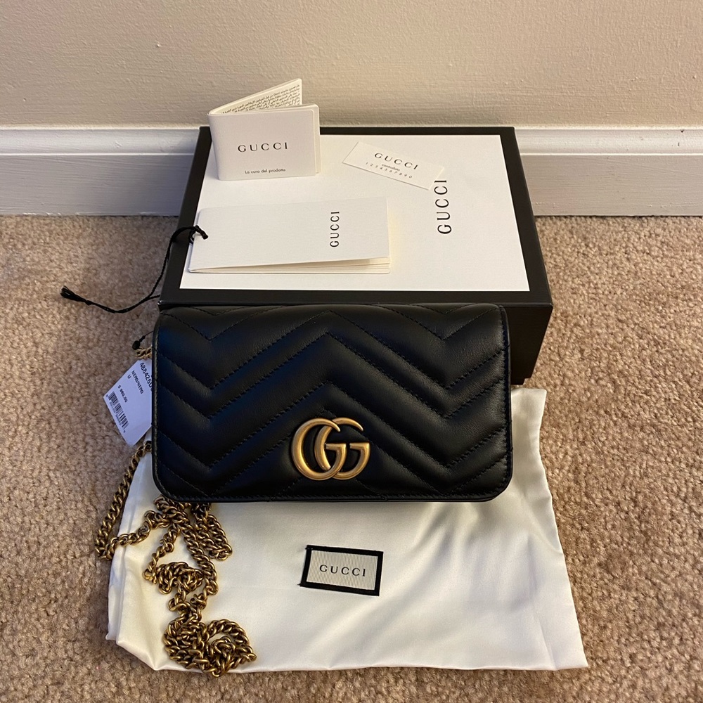 •SOLD• Gucci SuperMini Marmont Crossbody/Belt Bag